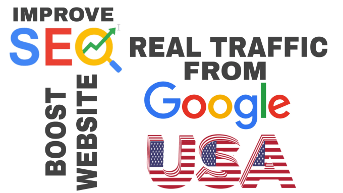 6000 organic SEO targeted Google web traffic to your website