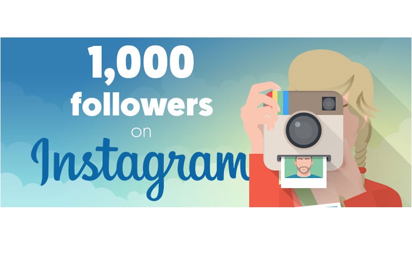 1000 Followers on your Instagram profile or company page