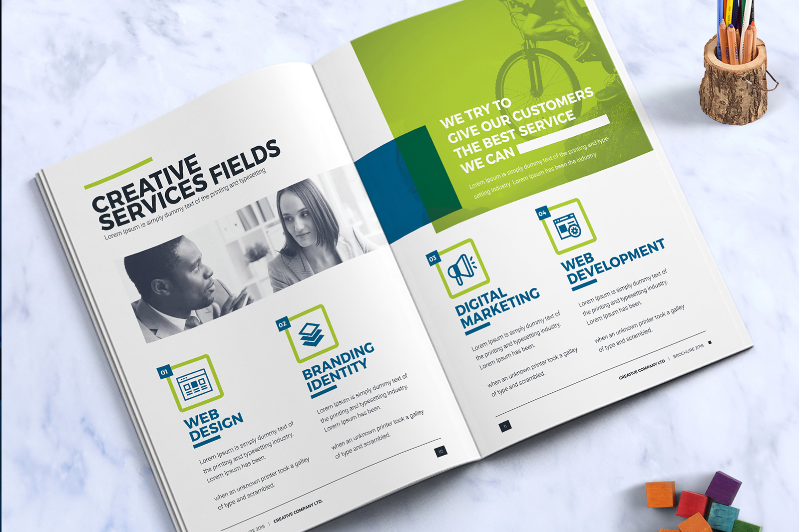 Design eye-catching flyer, brochure, banner, leaflet