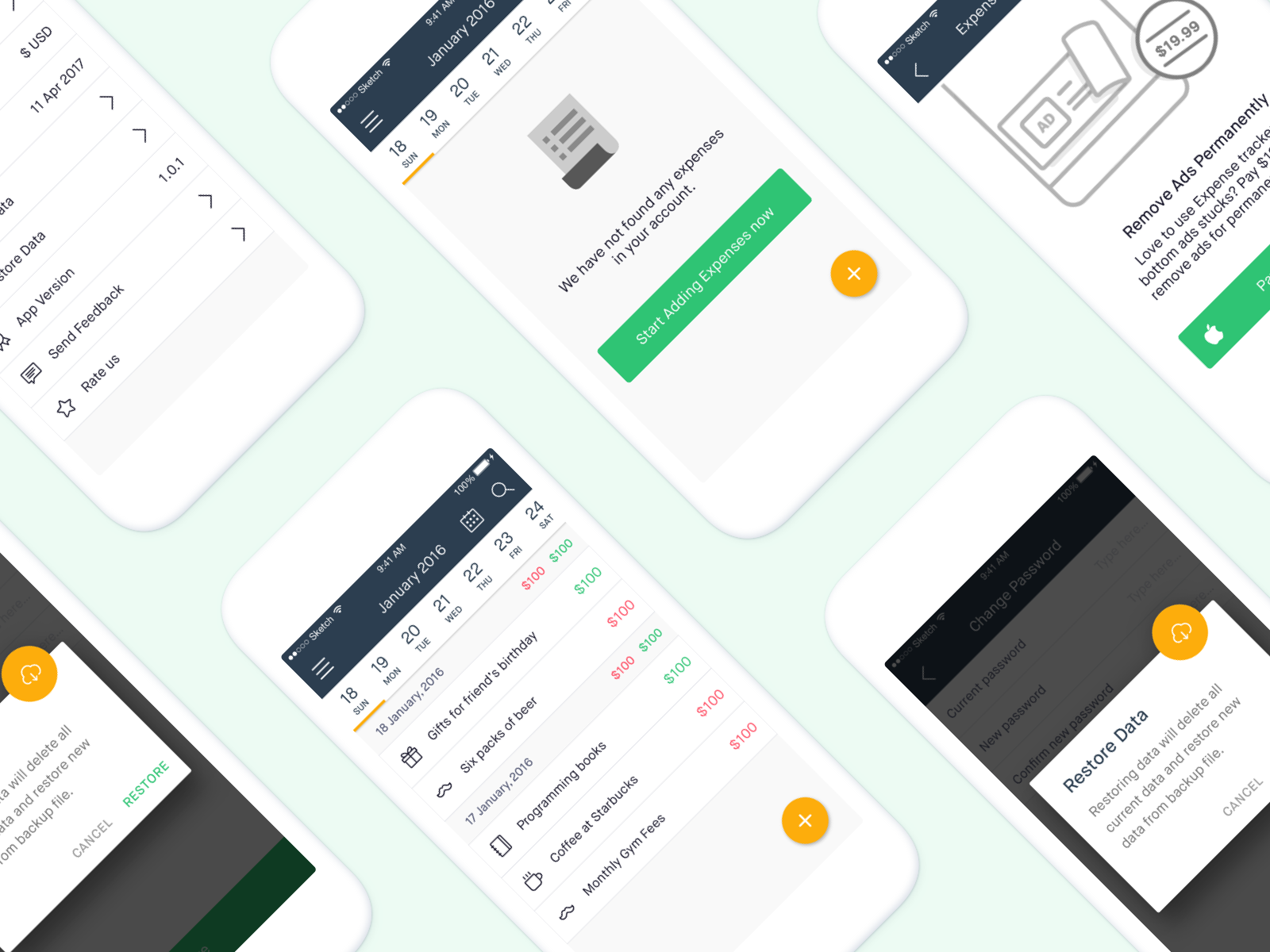 Design Professional UI / GUI / UX For Android / iOS App